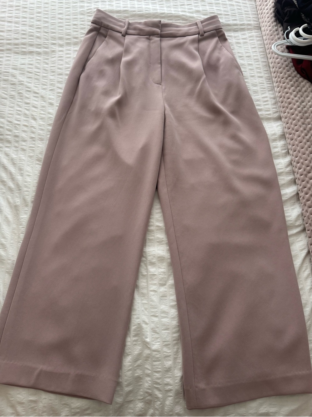Babaton Carrot Pants in Dusty Mauve
